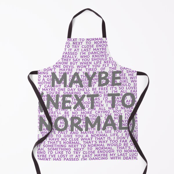 Item preview, Next to Normal lyrics designed and sold by broadwaygirl142.