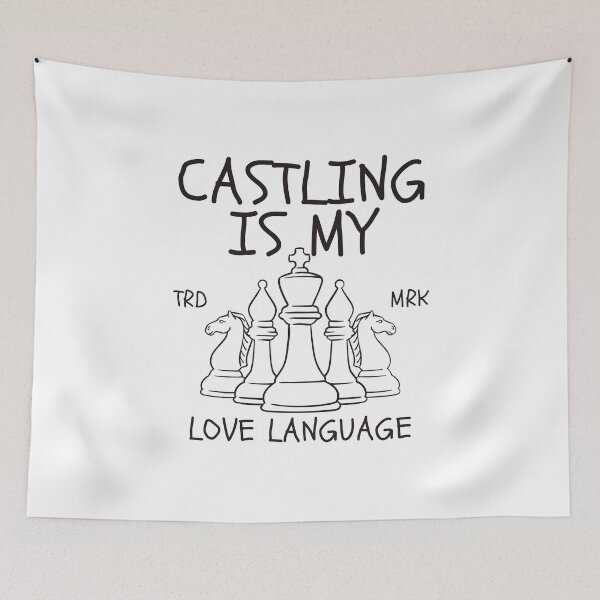 Item preview, Castling is my love language designed and sold by Peerless-Prime.
