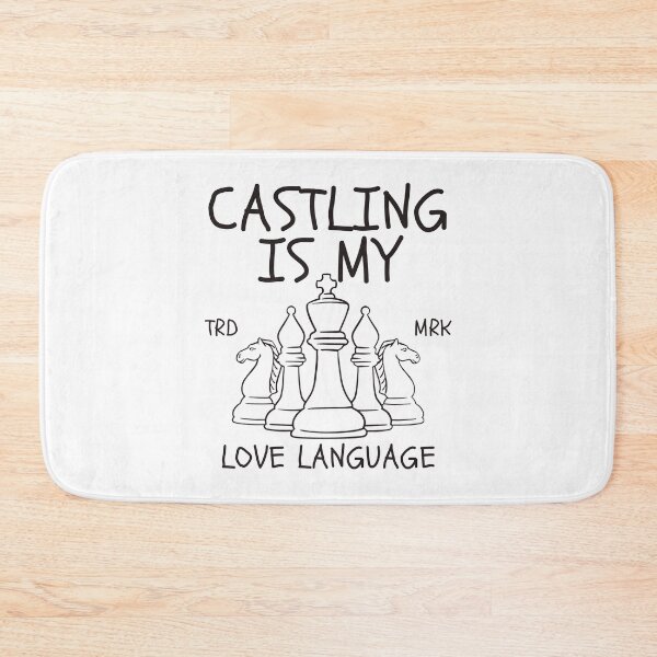 Item preview, Castling is my love language designed and sold by Peerless-Prime.
