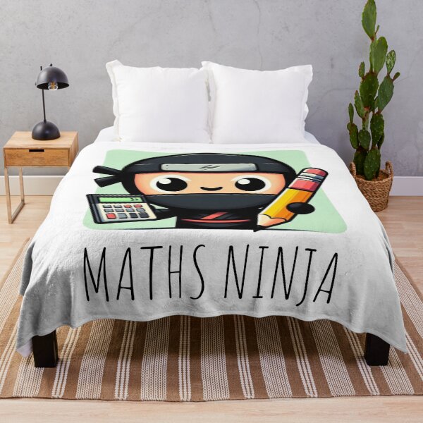 Item preview, Maths Ninja - Humorous Maths Design designed and sold by DoingMaths.