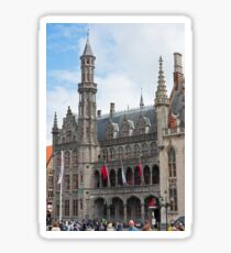 The building of Historium museum, Bruges, Belgium Sticker