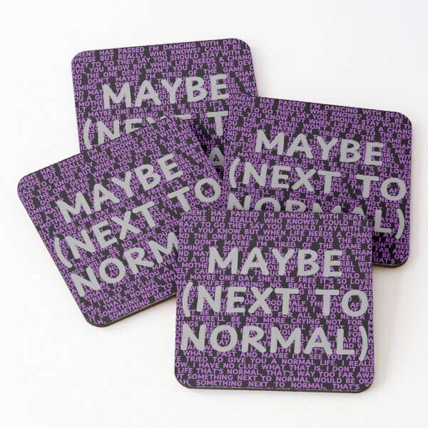 Item preview, Next to Normal lyrics  designed and sold by broadwaygirl142.