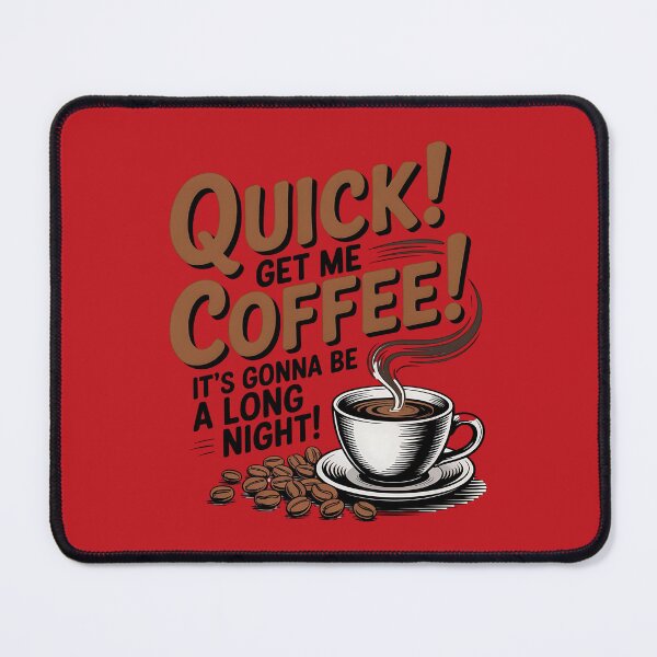 Item preview, Long Night Coffee Needed designed and sold by Bliss Find And Design.