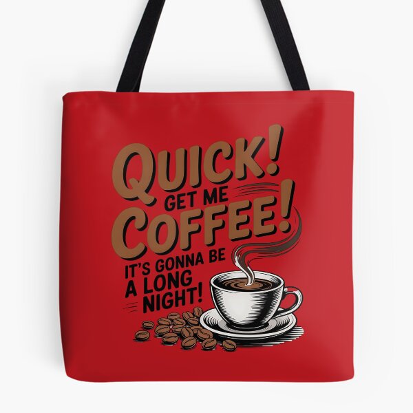 Item preview, Long Night Coffee Needed designed and sold by Bliss Find And Design.