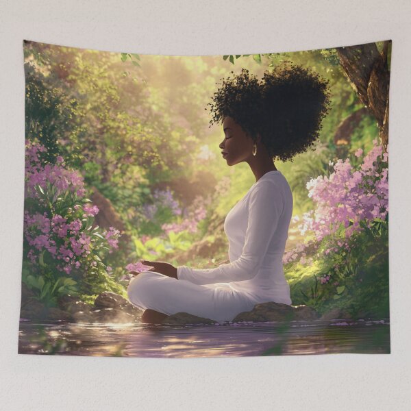 Item preview, Tranquility in Bloom designed and sold by Brand Uno Studio.