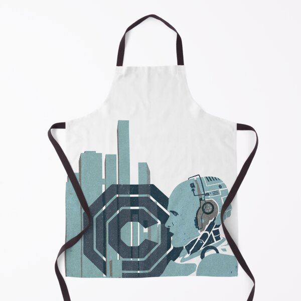 Item preview, Retro Cyber Cop – 80s Sci-Fi Design designed and sold by Nikandnik.design.
