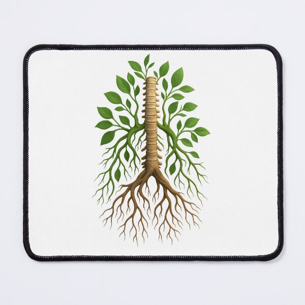 Item preview, Nature Spine – 3D Botanical Nervous System designed and sold by WolfPixelRo.