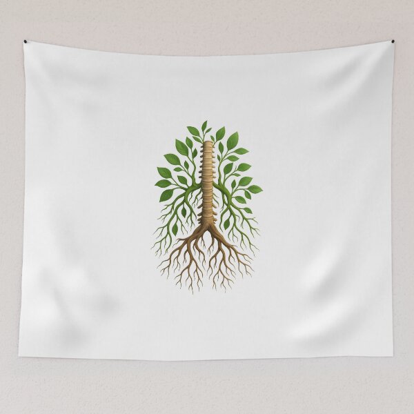 Item preview, Nature Spine – 3D Botanical Nervous System designed and sold by WolfPixelRo.