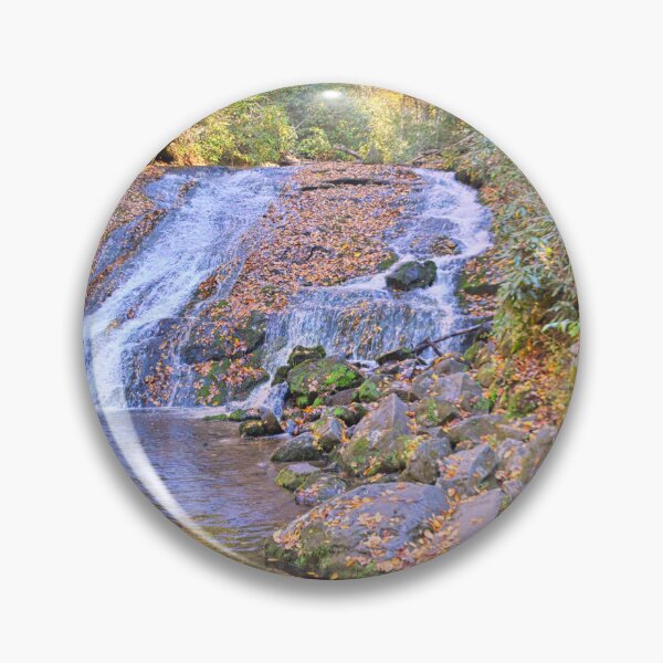Item preview, Indian Creek Falls At Deep Creek Park North Carolina In Autumn designed and sold by LisaWootenPhoto.