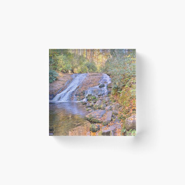 Item preview, Indian Creek Falls At Deep Creek Park North Carolina In Autumn designed and sold by LisaWootenPhoto.