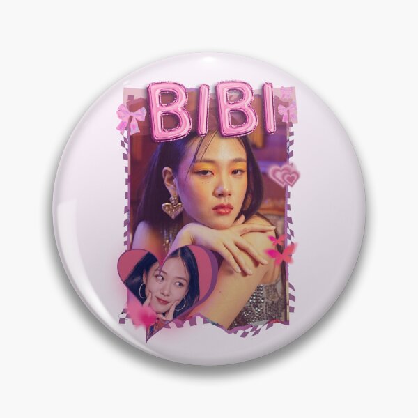 Item preview, Bibi Kpop Female Soloist Purple Collage Art Design designed and sold by HELL0WBELLO.