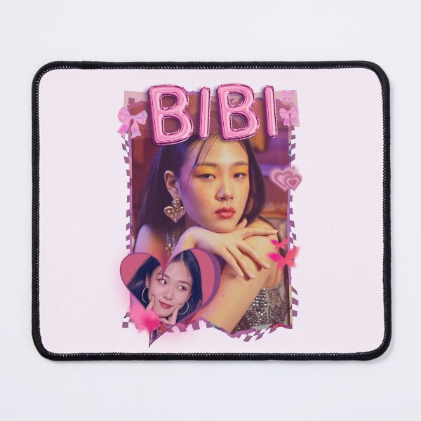 Item preview, Bibi Kpop Female Soloist Purple Collage Art Design designed and sold by HELL0WBELLO.