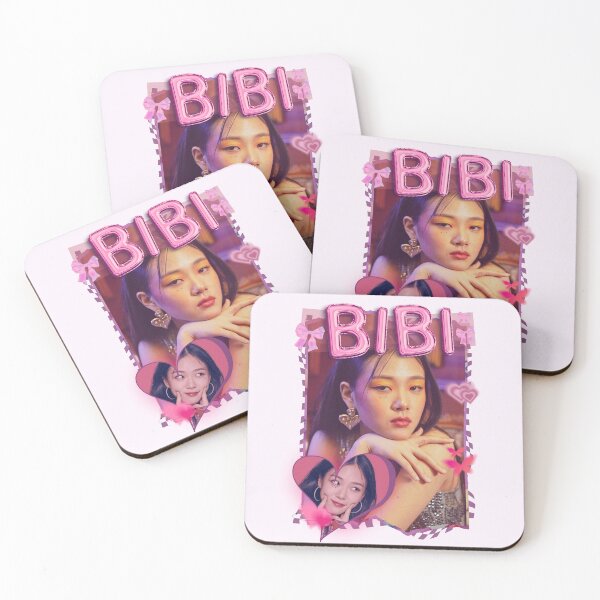 Item preview, Bibi Kpop Female Soloist Purple Collage Art Design designed and sold by HELL0WBELLO.