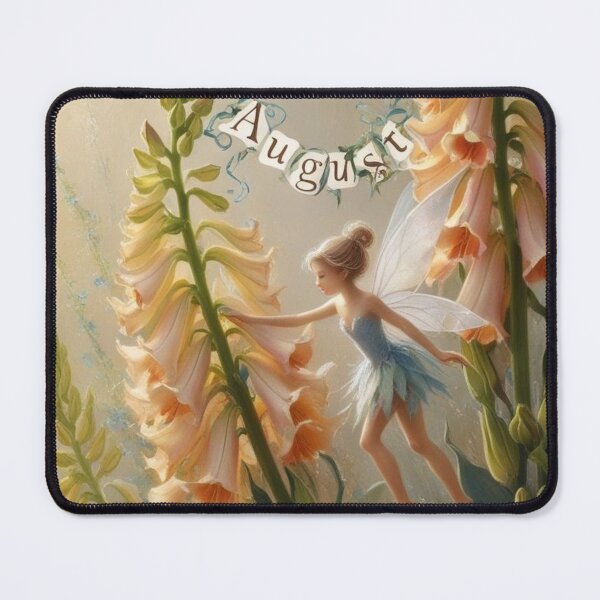 Item preview, August Birth Flower Fairy | Gladiolus Spirit | Mystical Summer Fantasy Art designed and sold by TheMysticNook.