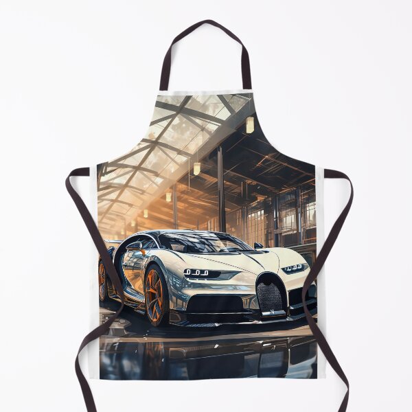 Item preview, French Hypercar Gleaming In Sunlit Industrial Glass Atrium designed and sold by RevUpDesign.