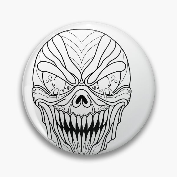 Item preview, Horror Mask: Black line Cryer 34-d designed and sold by Waubamik Perry.