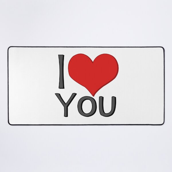Item preview, I love you white designed and sold by ZiphGames.