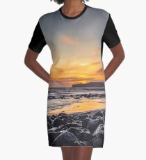 Vestido camiseta Llantwit Beach Sunset