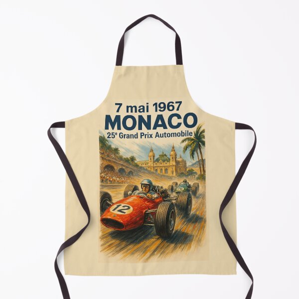 Item preview, 7 mai 1967 Monaco Grand Prix Racing designed and sold by TeeARTHY.