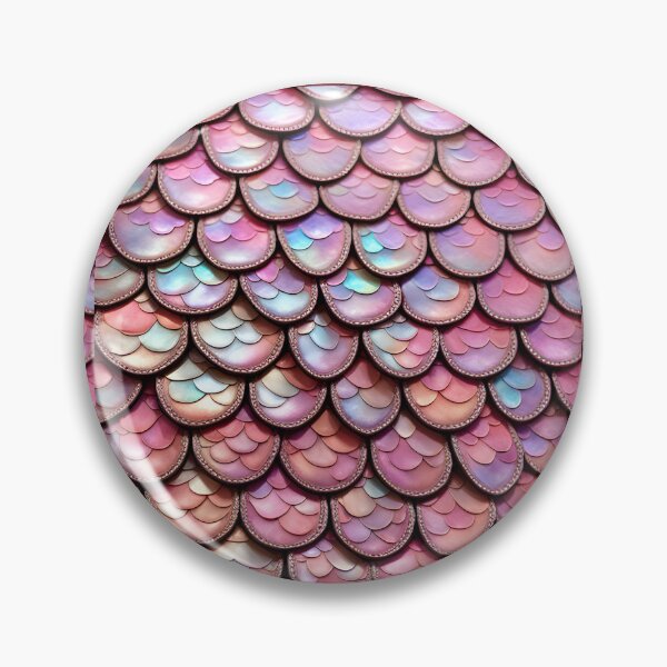 Item preview, MERMAIDS LAIR - BEDAZZLED ROSE PINK OPAL BLING Shimmery Scales Ocean Sea Aquatic Marine Fantasy Girly Girl Beach Cottage Decor designed and sold by Spinning Plates 360.