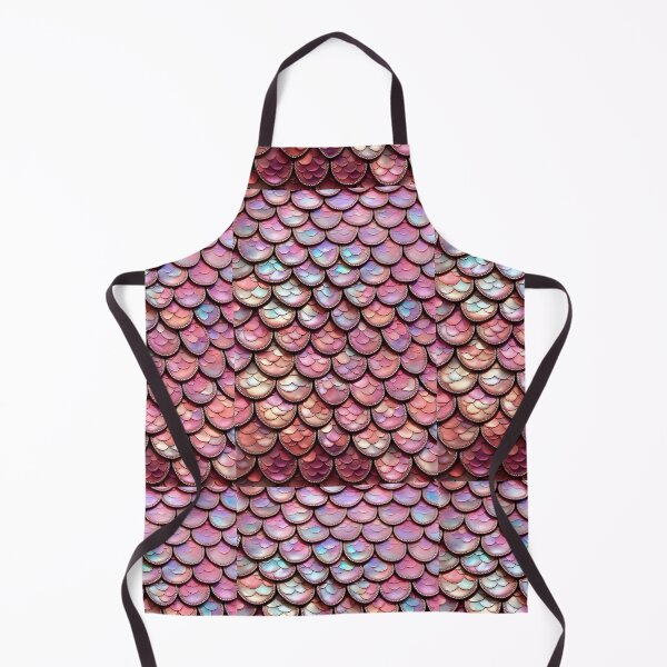 Item preview, MERMAIDS LAIR - BEDAZZLED ROSE PINK OPAL BLING Shimmery Scales Ocean Sea Aquatic Marine Fantasy Girly Girl Beach Cottage Decor designed and sold by Spinning Plates 360.