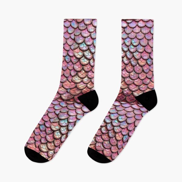 Item preview, MERMAIDS LAIR - BEDAZZLED ROSE PINK OPAL BLING Shimmery Scales Ocean Sea Aquatic Marine Fantasy Girly Girl Beach Cottage Decor designed and sold by Spinning Plates 360.