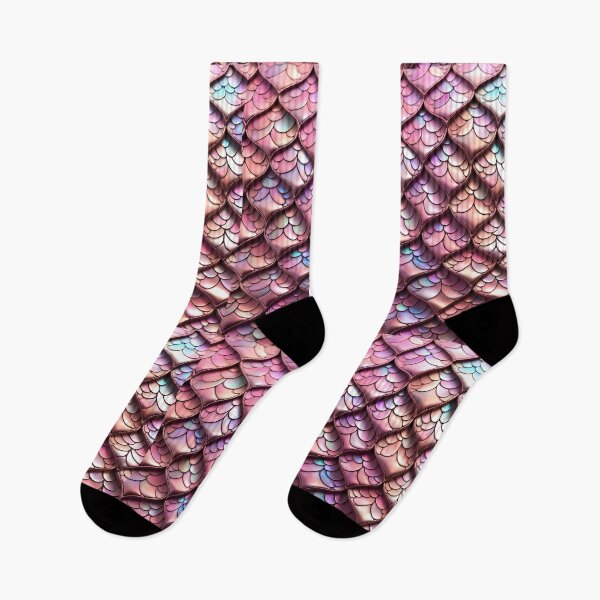Item preview, MERMAIDS LAIR - BEDAZZLED ROSE PINK OPAL BLING Shimmery Scales Ocean Sea Aquatic Marine Fantasy Girly Girl Beach Cottage Decor designed and sold by Spinning Plates 360.