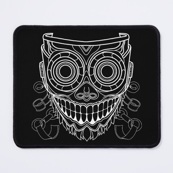 Item preview, Horror Mask: White Line Roboto 31-d designed and sold by Waubamik Perry.