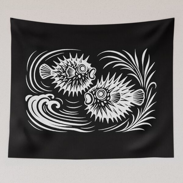 Item preview, Fugu or Baiacu - somewhere under the sea#4 designed and sold by Helios Be. Lavsh.