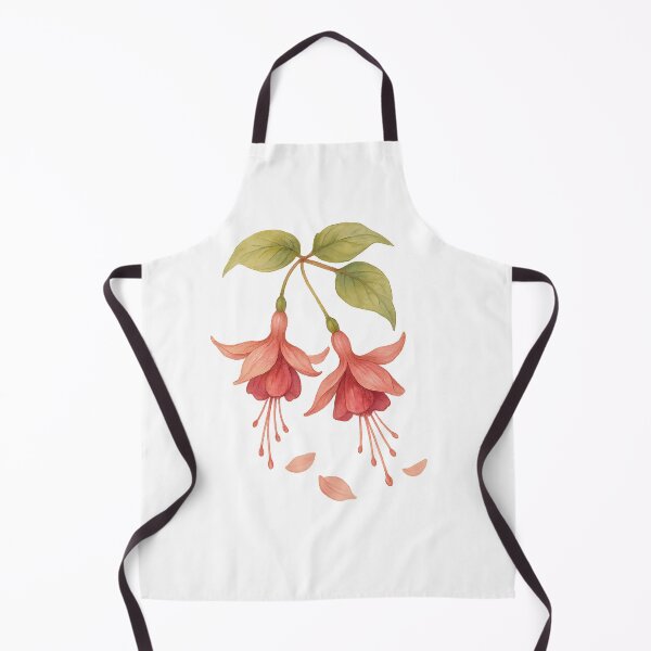 Item preview, watercolor illustration of Fuchsia designed and sold by GentleMuse.