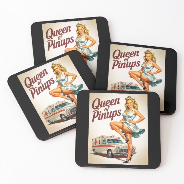 Item preview, Queen Of Pinups designed and sold by Angry Swan Designs.