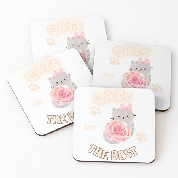 Item preview, Cats Are The Best designed and sold by Gatto Rosa Art.