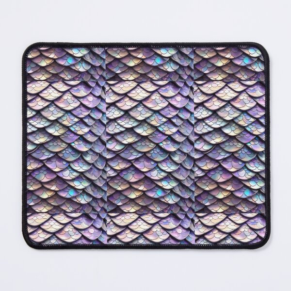 Item preview, MERMAIDS LAIR - BEDAZZLED LAVENDER PURPLE AMETHYST BLING Shimmery Scales Ocean Sea Aquatic Marine Fantasy Girly Girl Beach Cottage Decor designed and sold by Spinning Plates 360.