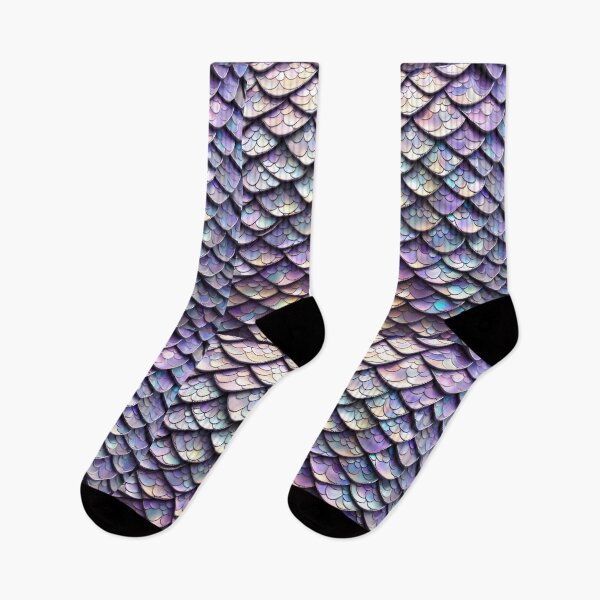 Item preview, MERMAIDS LAIR - BEDAZZLED LAVENDER PURPLE AMETHYST BLING Shimmery Scales Ocean Sea Aquatic Marine Fantasy Girly Girl Beach Cottage Decor designed and sold by Spinning Plates 360.