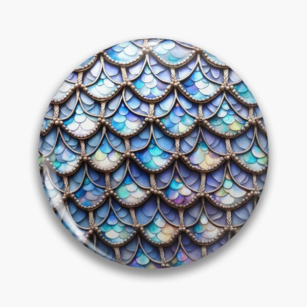 Item preview, MERMAIDS LAIR - BEDAZZLED LAVENDER PURPLE AMETHYST BLING Shimmery Scales Ocean Sea Aquatic Marine Fantasy Girly Girl Beach Cottage Decor designed and sold by Spinning Plates 360.