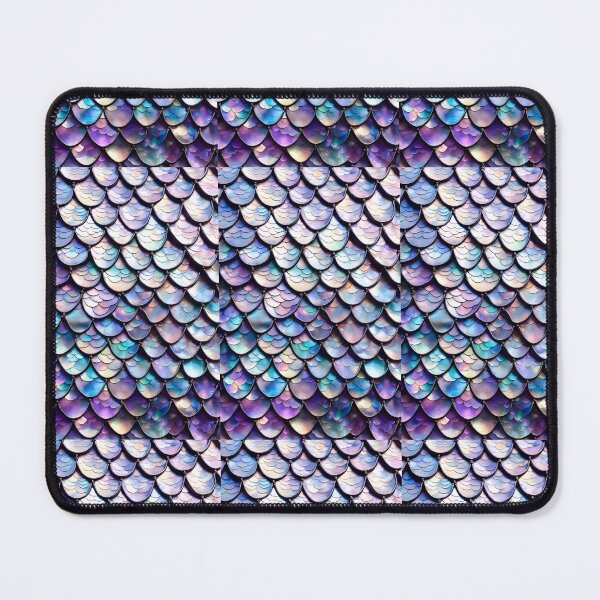 Item preview, MERMAIDS LAIR - BEDAZZLED LAVENDER PURPLE AMETHYST BLING Shimmery Scales Ocean Sea Aquatic Marine Fantasy Girly Girl Beach Cottage Decor designed and sold by Spinning Plates 360.