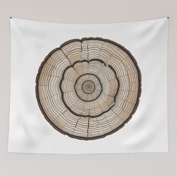 Item preview, Tree Rings Growth designed and sold by Angry Swan Designs.