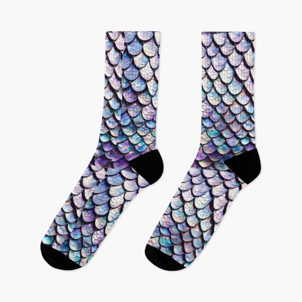 Item preview, MERMAIDS LAIR - BEDAZZLED LAVENDER PURPLE AMETHYST BLING Shimmery Scales Ocean Sea Aquatic Marine Fantasy Girly Girl Beach Cottage Decor designed and sold by Spinning Plates 360.