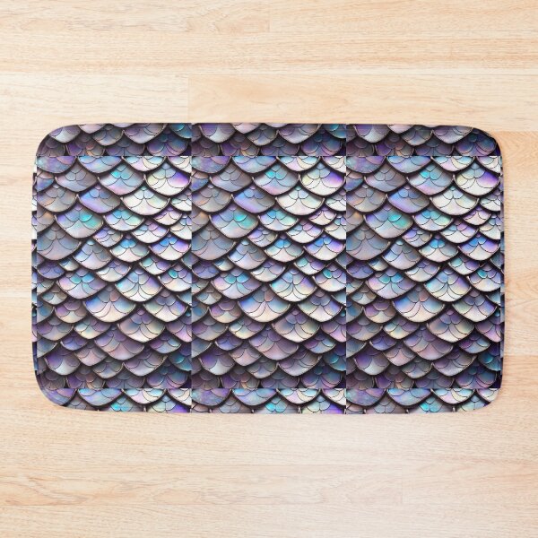 Item preview, MERMAIDS LAIR - BEDAZZLED LAVENDER PURPLE AMETHYST BLING Shimmery Scales Ocean Sea Aquatic Marine Fantasy Girly Girl Beach Cottage Decor designed and sold by Spinning Plates 360.