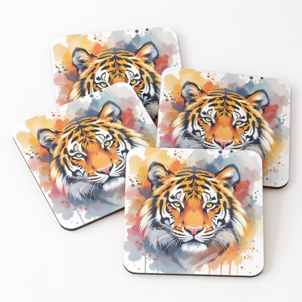 Item preview, Tiger in freehand brush designed and sold by Marcu Ioachim.