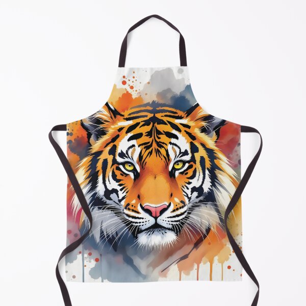 Item preview, Tiger in freehand brush designed and sold by Marcu Ioachim.