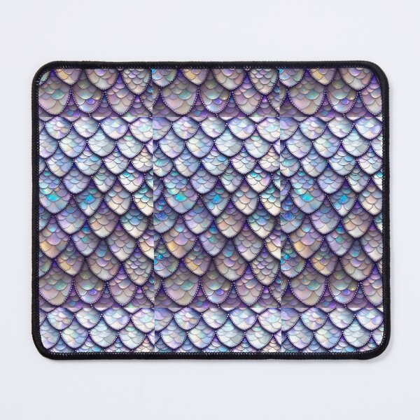 Item preview, MERMAIDS LAIR - BEDAZZLED LAVENDER PURPLE AMETHYST BLING Shimmery Scales Ocean Sea Aquatic Marine Fantasy Girly Girl Beach Cottage Decor designed and sold by Spinning Plates 360.