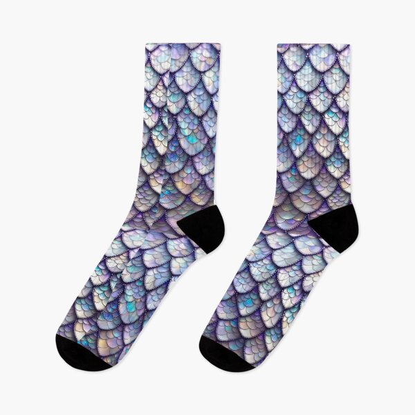Item preview, MERMAIDS LAIR - BEDAZZLED LAVENDER PURPLE AMETHYST BLING Shimmery Scales Ocean Sea Aquatic Marine Fantasy Girly Girl Beach Cottage Decor designed and sold by Spinning Plates 360.
