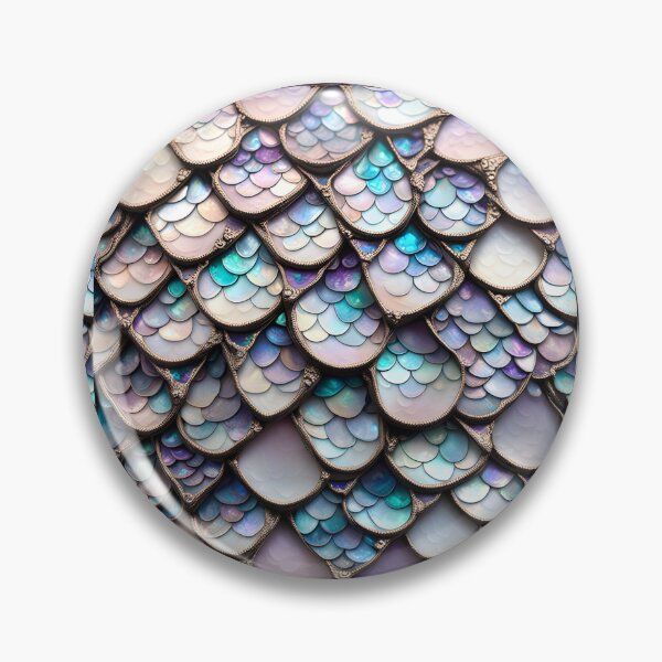 Item preview, MERMAIDS LAIR - BEDAZZLED LAVENDER PURPLE AMETHYST BLING Shimmery Scales Ocean Sea Aquatic Marine Fantasy Girly Girl Beach Cottage Decor designed and sold by Spinning Plates 360.
