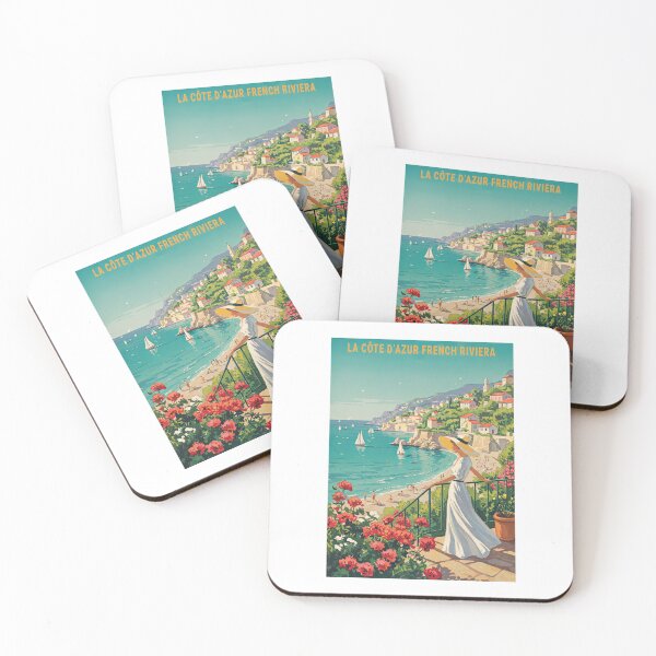 Item preview, Cote d'Azur French Riviera Vintage World Travel   designed and sold by TeeARTHY.