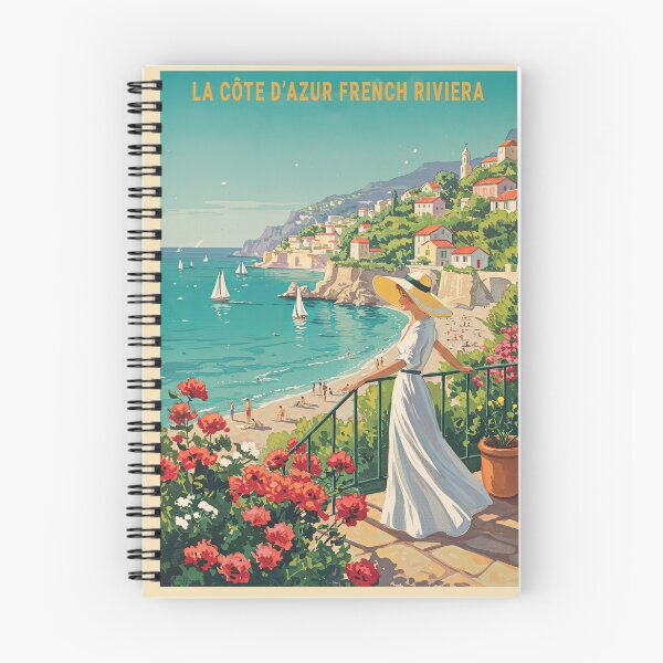 Item preview, Cote d'Azur French Riviera Vintage World Travel   designed and sold by TeeARTHY.