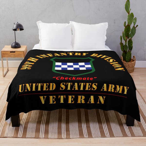 Item preview, Army - SSI - 99th Infantry Division - Checkmate - US Army Veteran X 300 designed and sold by Military Insignia Products.