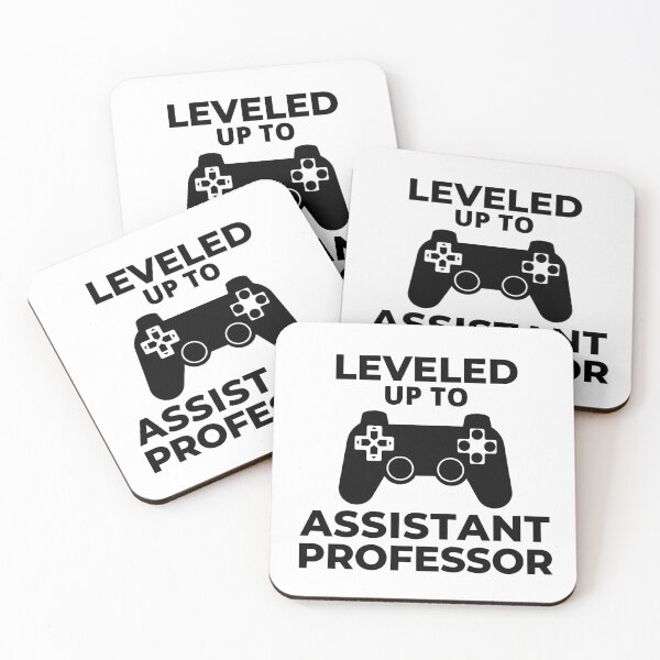 Item preview, Leveled Up To Assistant Professor | Assistant Professor Gift | New Tenure Track Professor | New Professor Gift | New Hired Professor Gift designed and sold by jadedscientist.