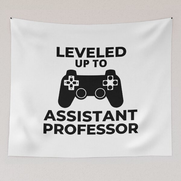 Item preview, Leveled Up To Assistant Professor | Assistant Professor Gift | New Tenure Track Professor | New Professor Gift | New Hired Professor Gift designed and sold by jadedscientist.