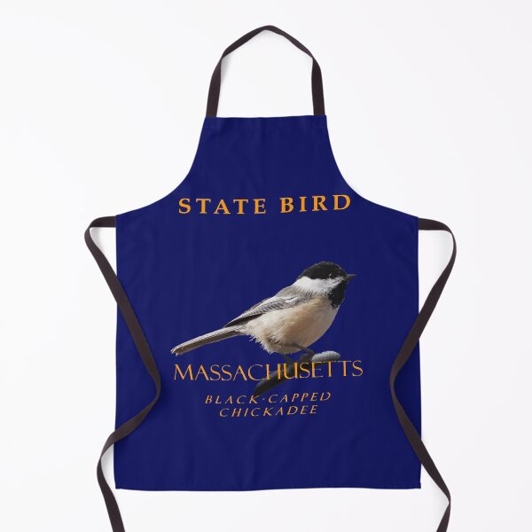 Item preview, Massachusetts Territory Bird The Black-Capped Chickadee designed and sold by taiche.